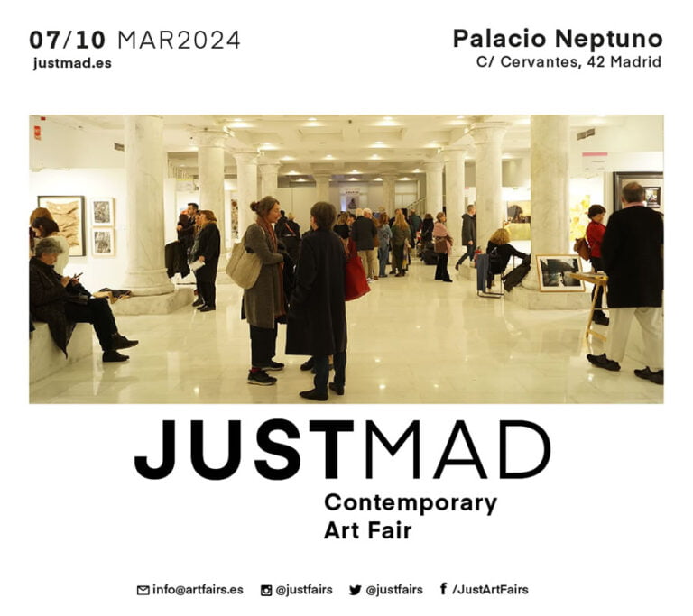 Justmad Xv Feria De Arte Contempor Neo En El Palacio De Neptuno