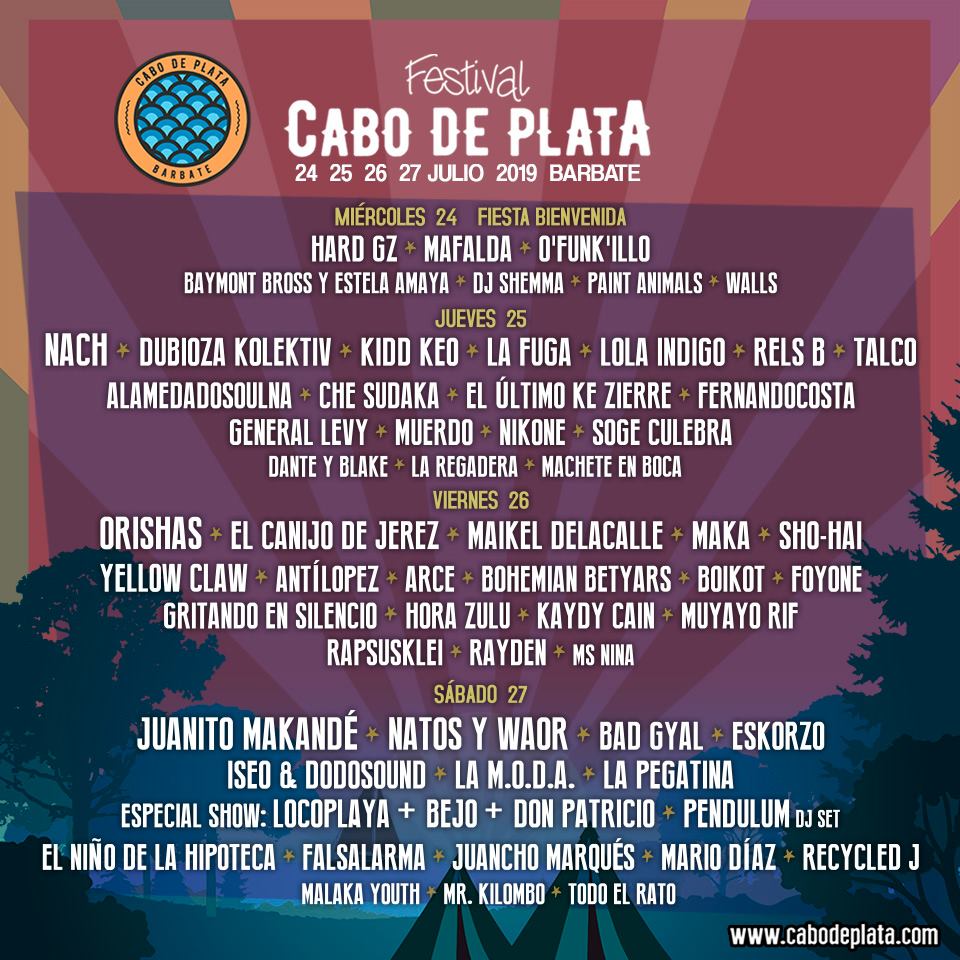 Festival Cabo de la Plata 2019 en Barbate