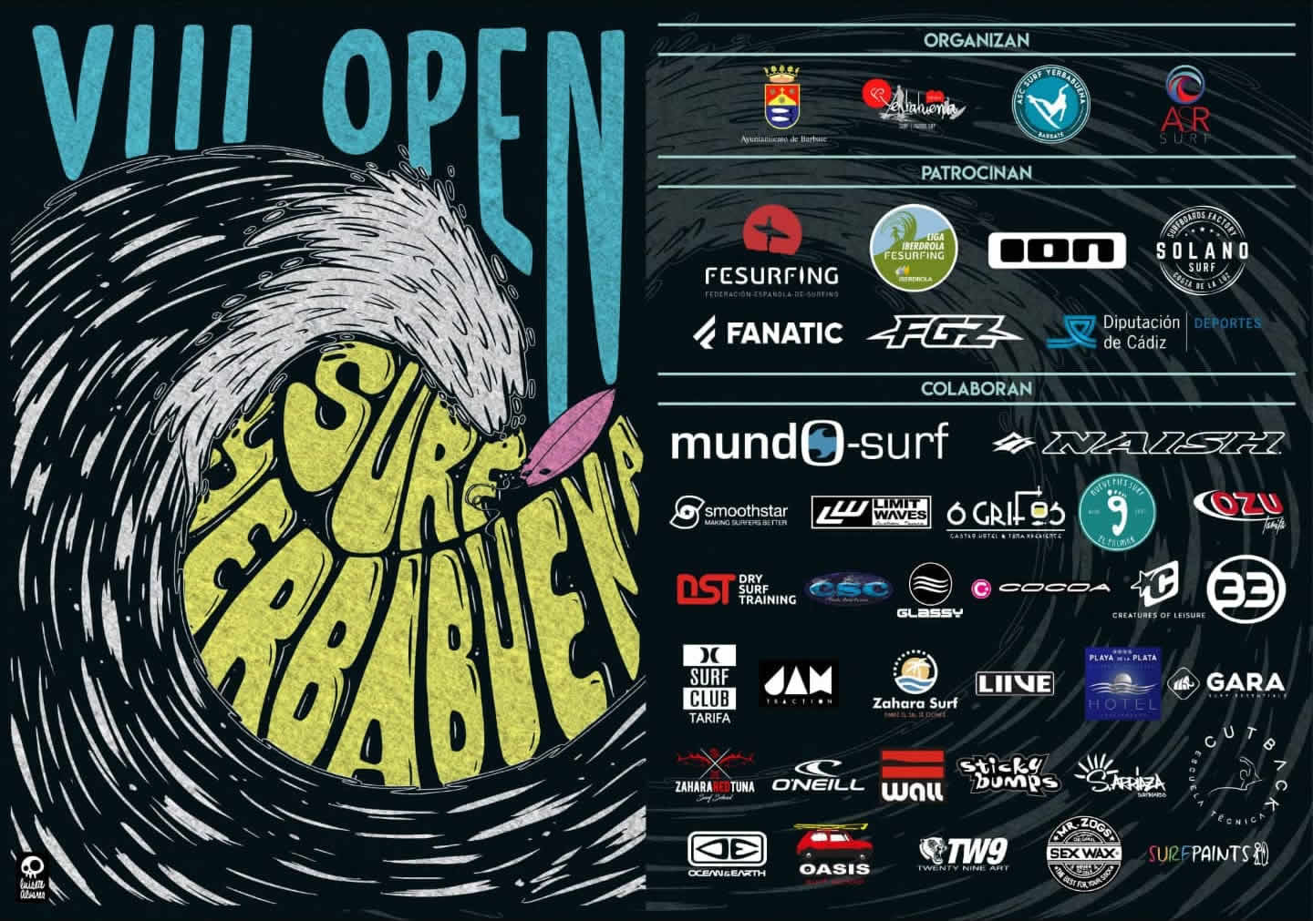 VIII Open De Surf & SUP Playa de La Yerbabuena 2022