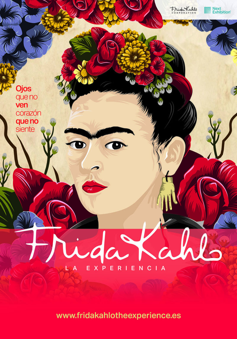 Exposición de Frida Kahlo 'La Experiencia' en el Palacio de Neptuno Madrid