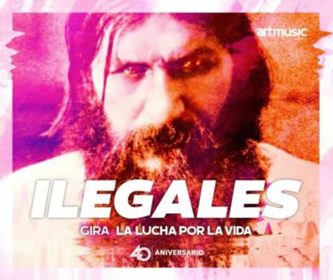 Concierto de Ilegales en el Sala Paris 15 - Málaga