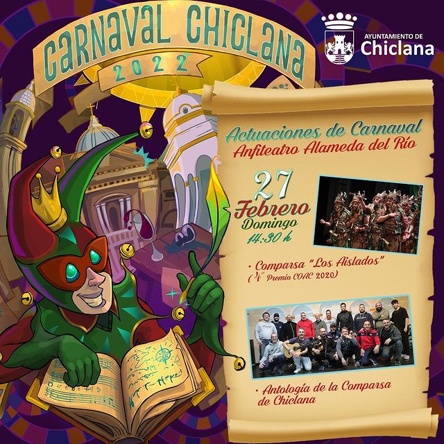 Carnaval de Chiclana 2022 - Actuaciones en el Anfiteatro de la Alameda del Río