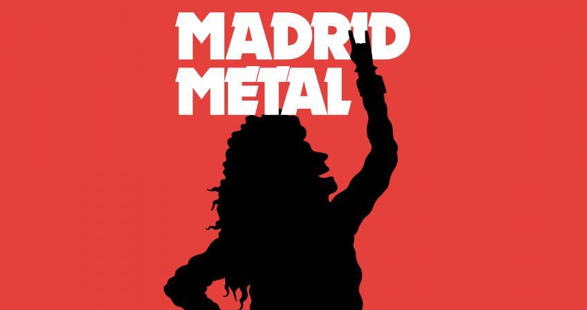 Exposición Madrid Metal 'Una historia ilustrada de los 80' en CentroCentro