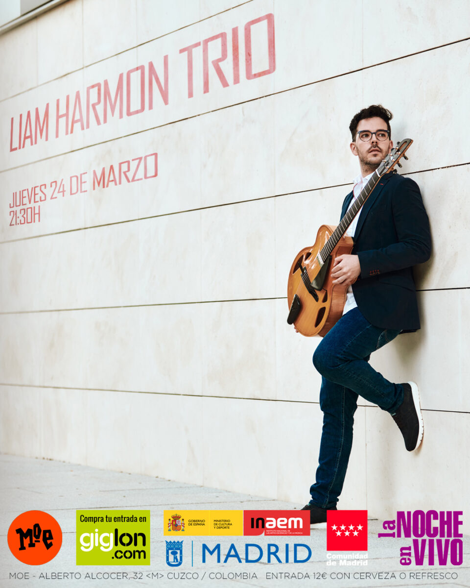 Actuación de Lian Harmon Trio en Moe Club Madrid