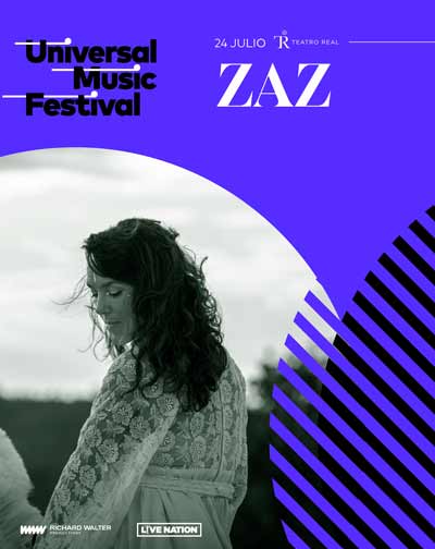 Concierto de ZAZ en el Teatro Real de Madrid - Universal Music Festival 2022