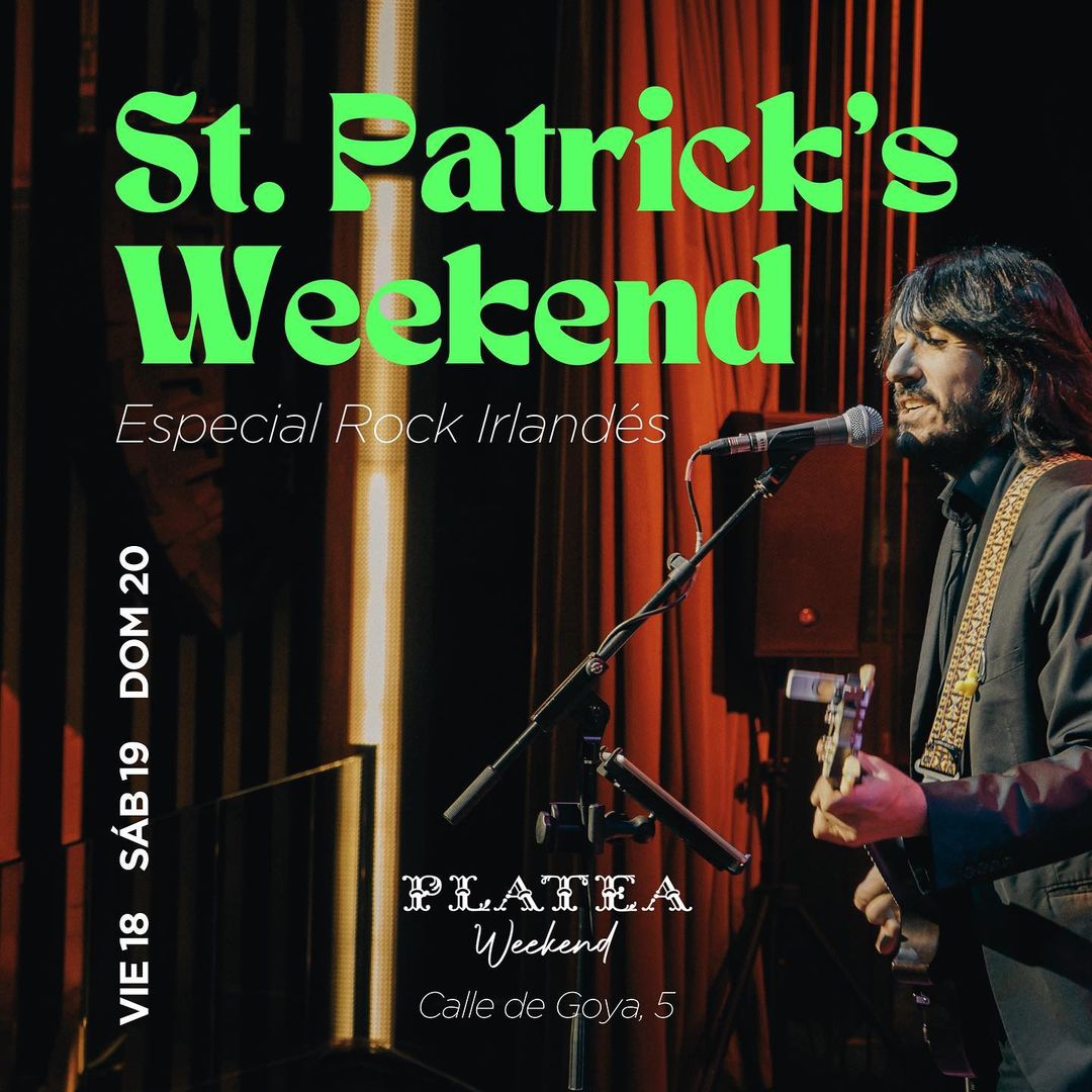 St. Patrick’s Day 'Especial Rock Irlandés' en Platea Madrid