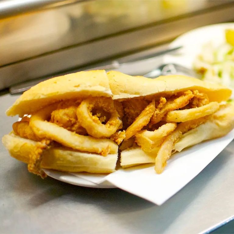 Bocadillo de Calamares del Bar Postas Madrid 768x768