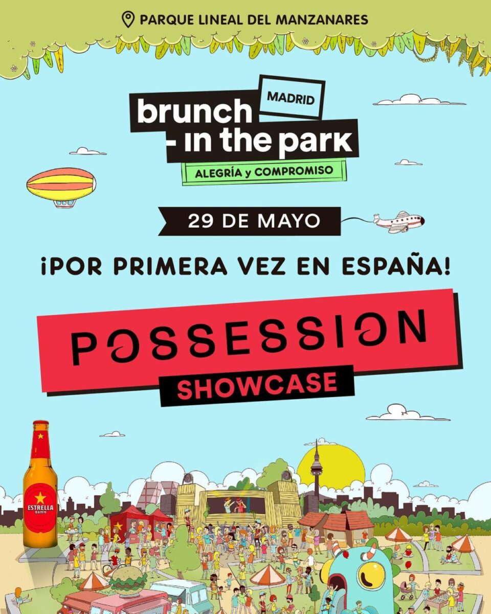 Brunch -In the Park #6 MAD - Possession SHOWCASE: FJAAK, Lucinee, Neska, Randomer y Shlømo en Parque Lineal del Manzanares