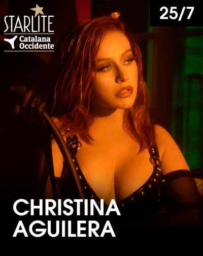 Concierto Christina Aguilera - Starlite Festival