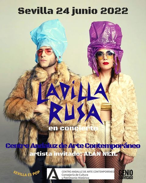 Concierto de Ladilla Rusa en el Centro Andaluz de Arte Contemporáneo Sevilla