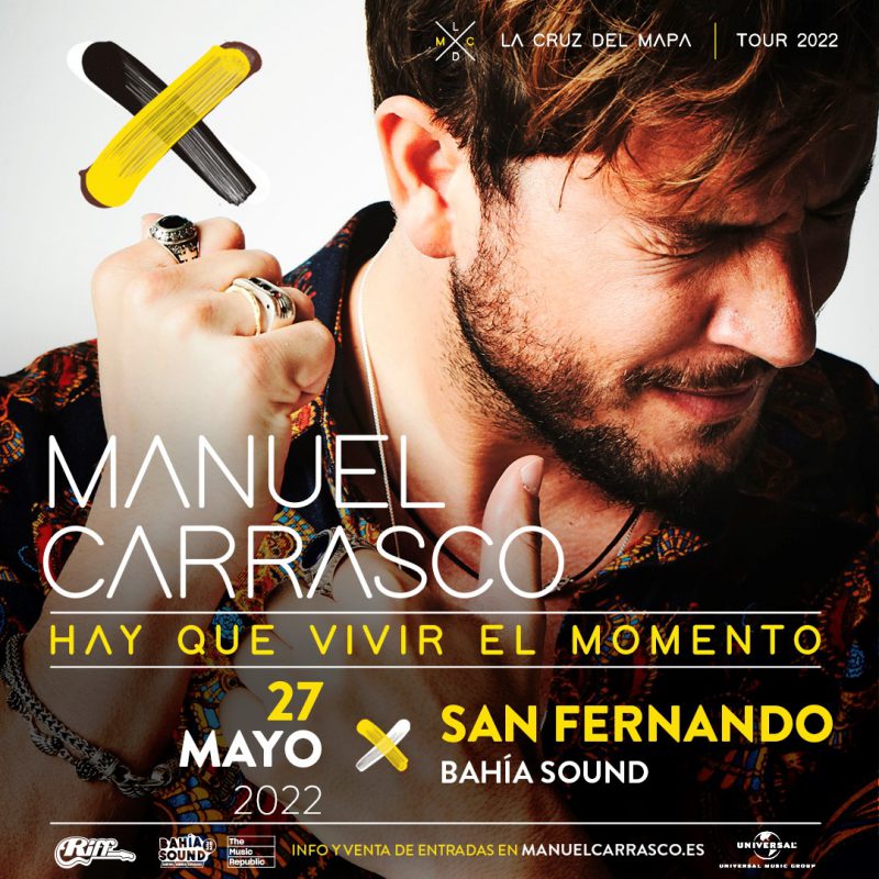 Concierto de Manuel Carrasco en Bahía Sound 2022 San Fernando