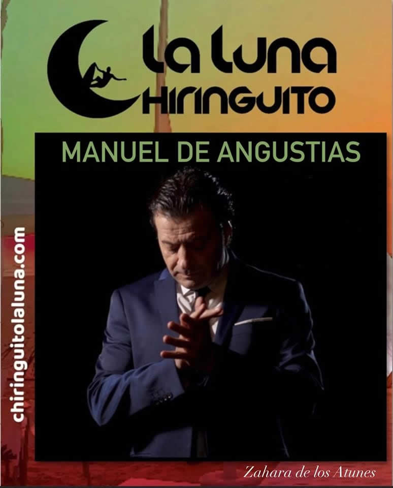 Actuación de Manuel de Angustias en el Chiringuito La Luna