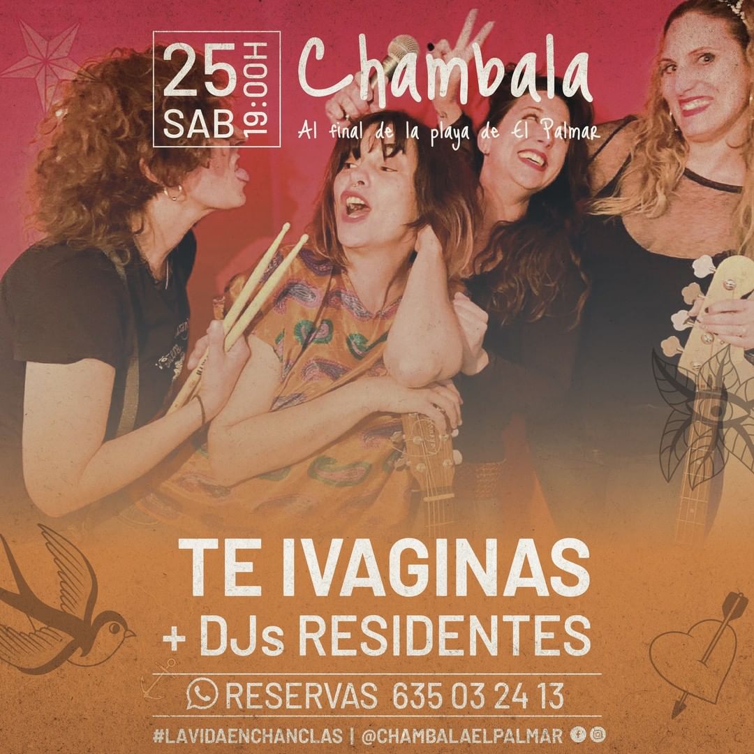Actuación de 'Te Ivaginas' en Chambala El Palmar