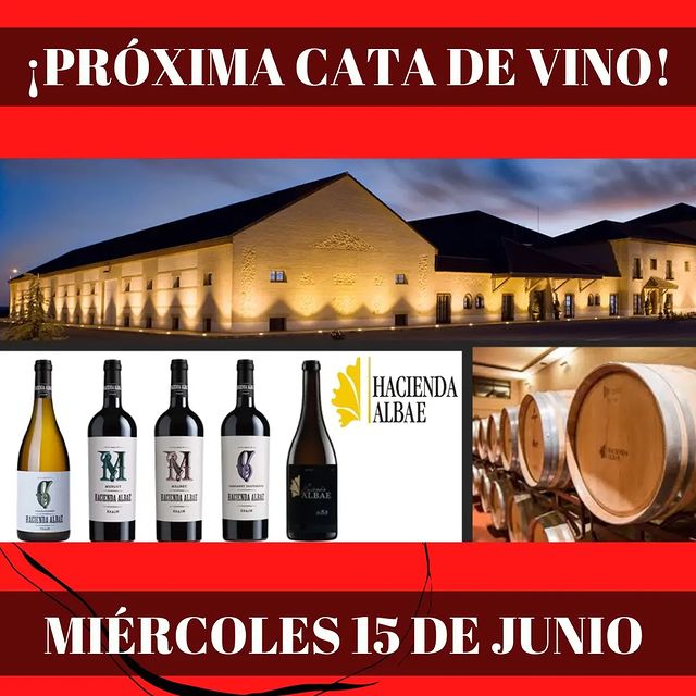 Cata de 5 vinos y 5 pintxos maridaje + 1 Botella de en Vino Pasión Galapagar Eventos - Cabila.com