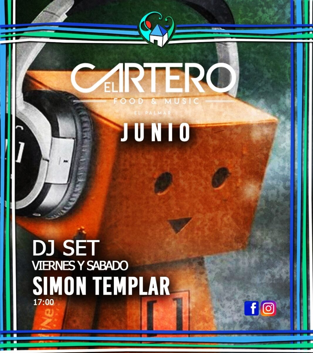 DJ Set Simon Templar en Cortijo El Cartero El Palmar