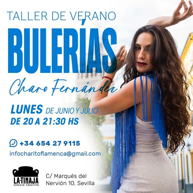Taller de Bulerías con Charo Fernández en La Tinaja Sevilla