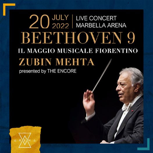 Zubin Mehta y la Orquesta y coro del Maggio Musicale Fiorentino en Marbella Arena