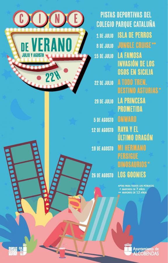 Cine de Verano 2022 en Alcobendas