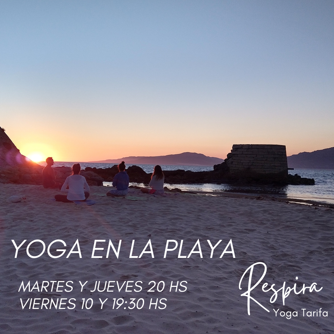 Yoga en las playas de Tarifa
