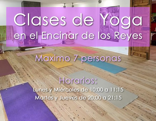 Clases de Yoga en el Encinar de los Reyes - Madrid