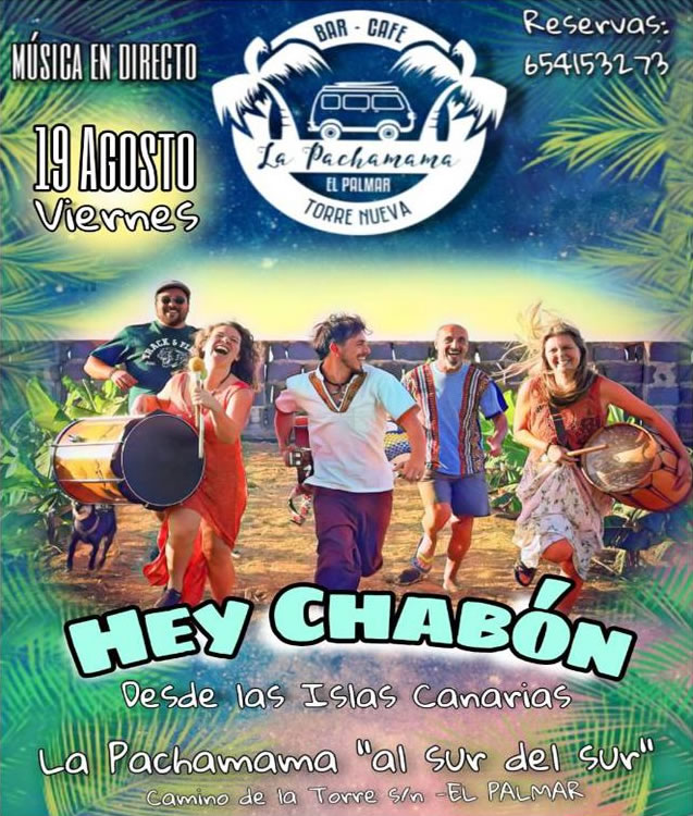 Concierto de Hey Chabon en La Pachamama El Palmar