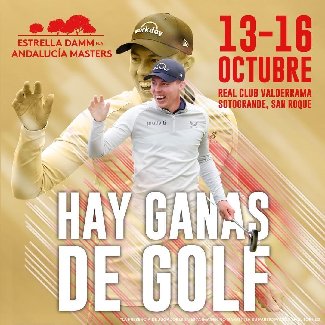 Torneo de Golf E. Damm N.A. Andalucía Masters 2022 en Real Club Valderrama Sotogrande