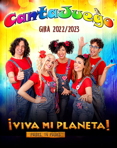 Cantajuego ¡Viva mi Planeta! Puedes, Tú Puedes en Valladolid