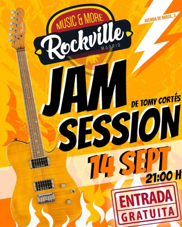 Jam Session en Sala Rockville Madrid