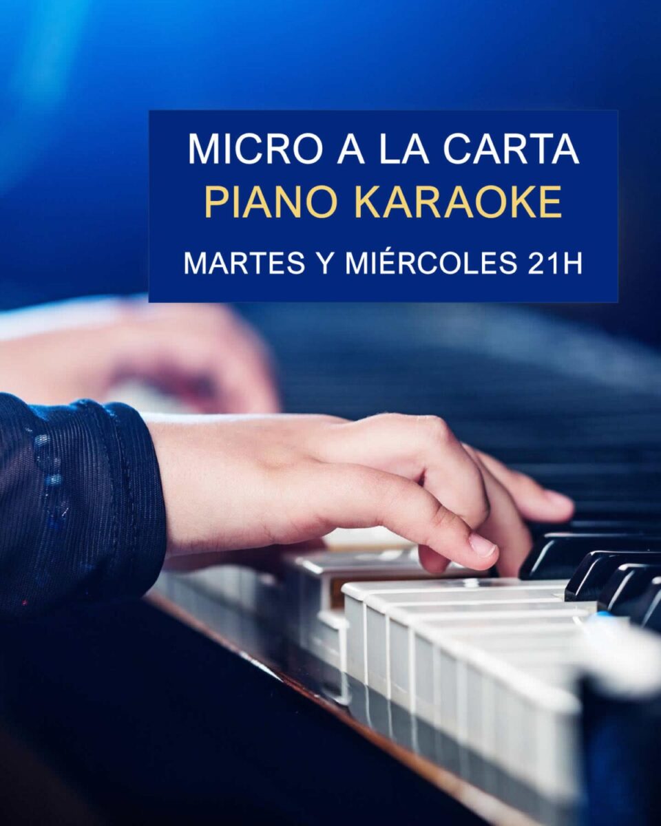 Micro a la carta - Karaoke Piano y Cena en Aurora Madrid