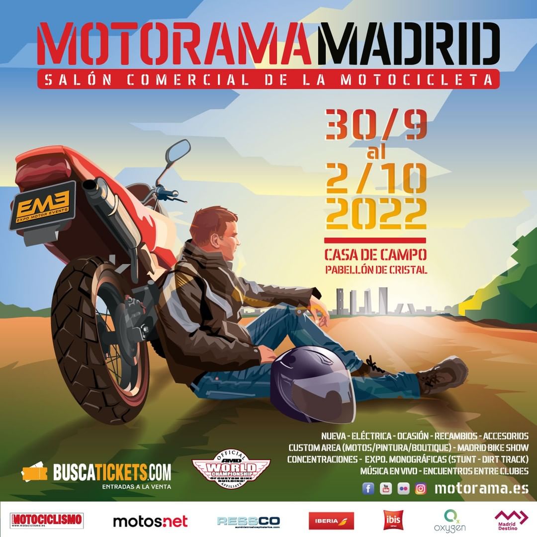 Motorama Madrid 2022 - Salón comercial de la moto en la Casa de Campo