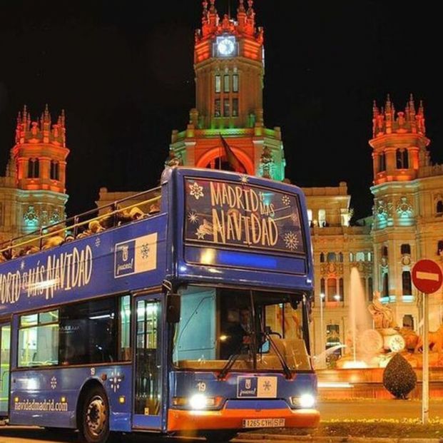 Naviluz, el bus de la Navidad en Madrid