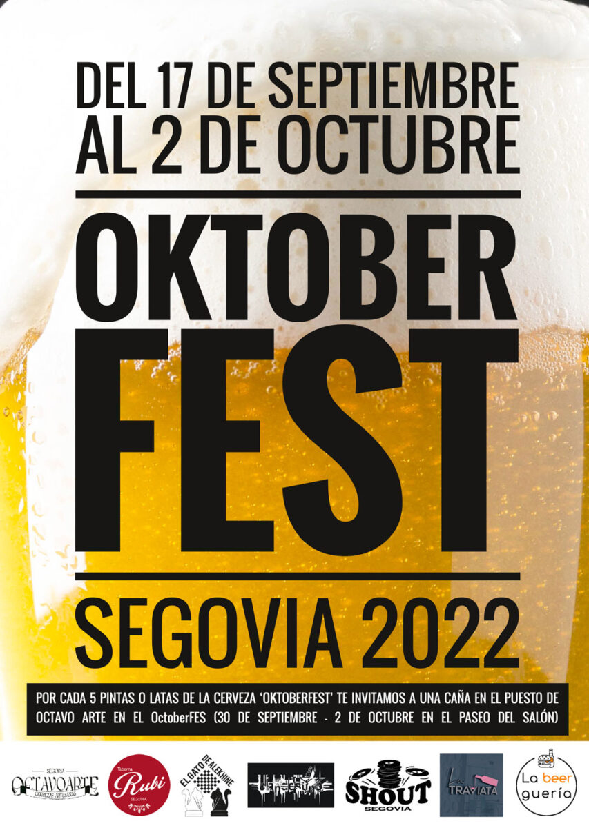Oktoberfest 2022 en los bares de Segovia