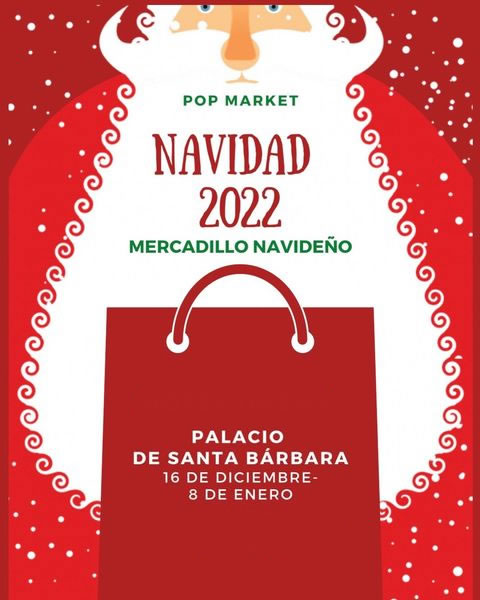 Pop Market de Navidad en el Palacio de Santa Barbara Madrid