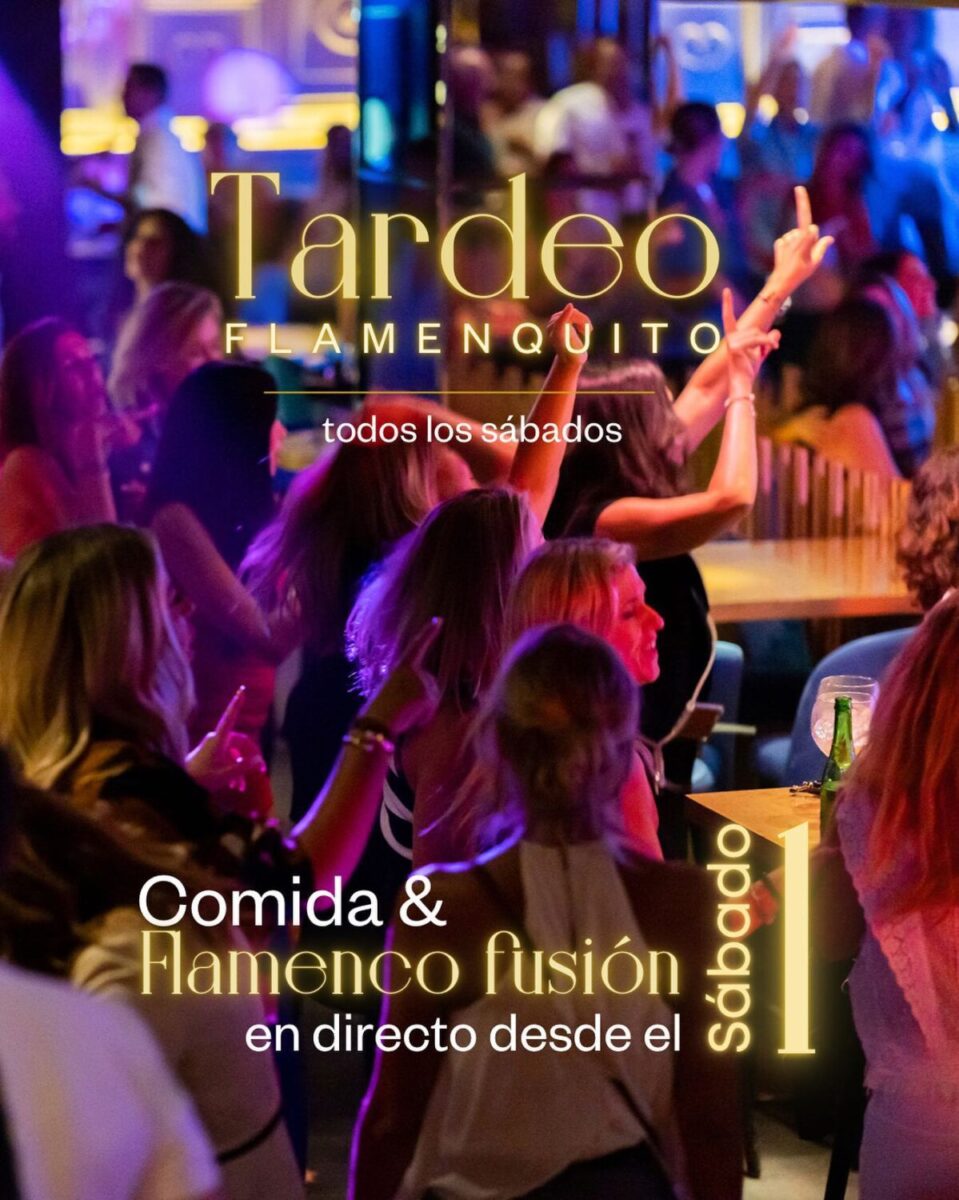 Sábado de Tardeo Flamenco con Comida, Flamenquito Fusión y Copas en Aurora Madrid