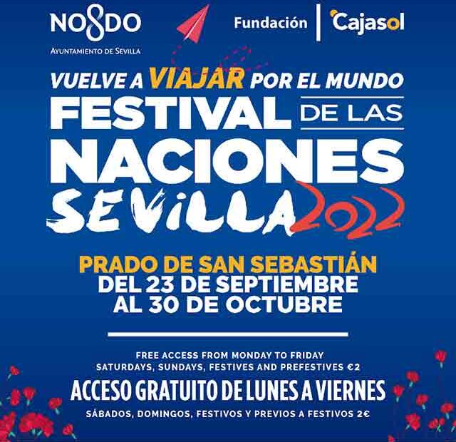XXVIII Festival de las Naciones 2022 en Prado de San Sebastián de Sevilla