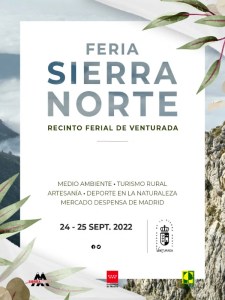 Feria Sierra Norte 2022 | Recinto Ferial de Venturada | 24-25/09/2022 | Cartel