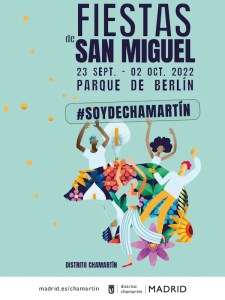 Fiestas de San Miguel 2022 | Chamartín | 23/09-02/10/2022 | Cartel