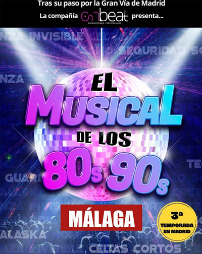 El Musical de los 80s-90s en Málaga
