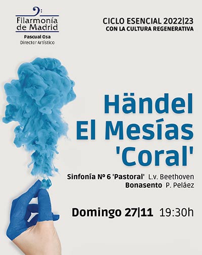 Filarmonía de Madrid - Häendel: El Mesías Coral en Auditorio Nacional de Madrid