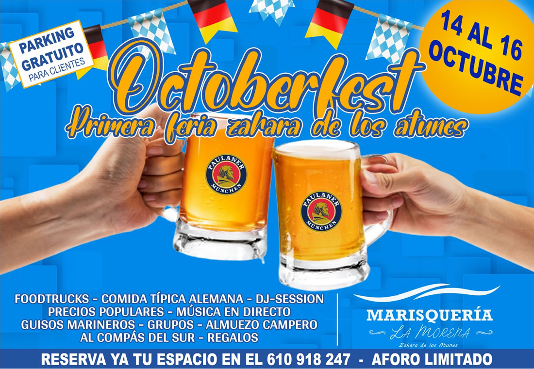 Oktoberfest La Morena 2022 - I Feria Zahara de los Atunes