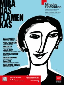 Miradas Flamenkas 2022 | 3ª Muestra de Flamenco de Vallecas de la Comunidad de Madrid | 11/11-03/12/2022 | Centro Cultural Pilar Miró | Cartel