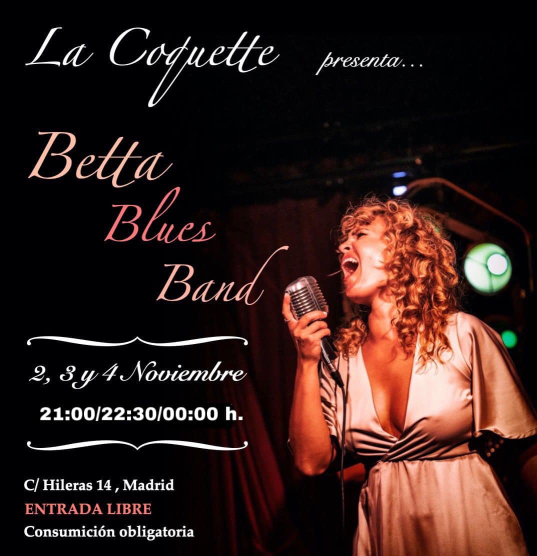 Betta Blues Band en La Coquette Blues Bar