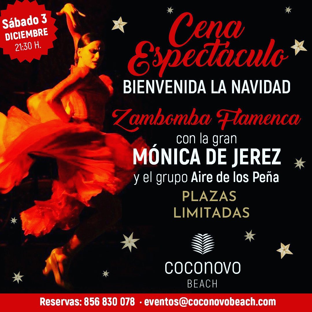 Cena Zambomba Flamenca en Coconovo Chiclana