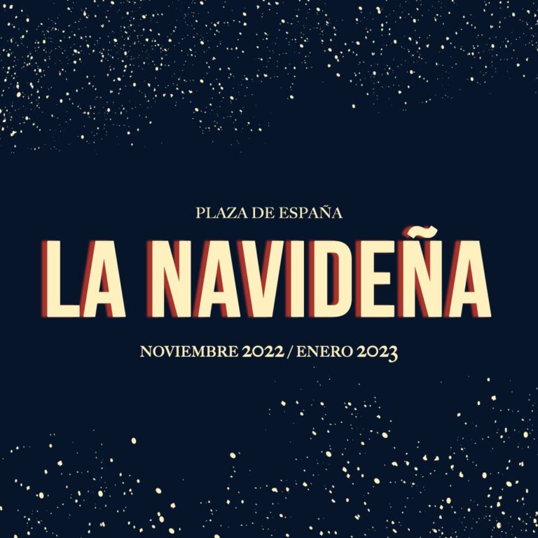 La Navidena Mercado de Navidad y Pista de Hielo en Plaza de Espana Madrid 1 768x768