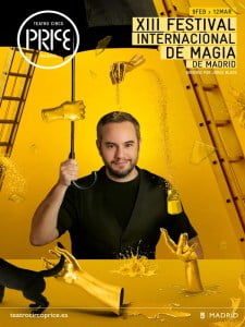 13 Festival Internacional de Magia de Madrid | Teatro Circo Price | 9/02-12/03/2023 | Cartel