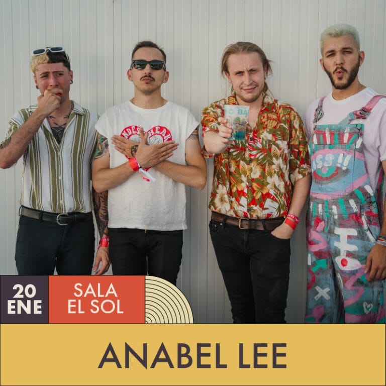 Concierto Anabel Lee en Sala El Sol – Inverfest 2023 768x768