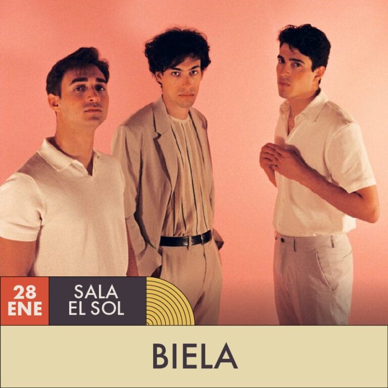 Concierto Biela en Sala El Sol – Inverfest 2023 768x768