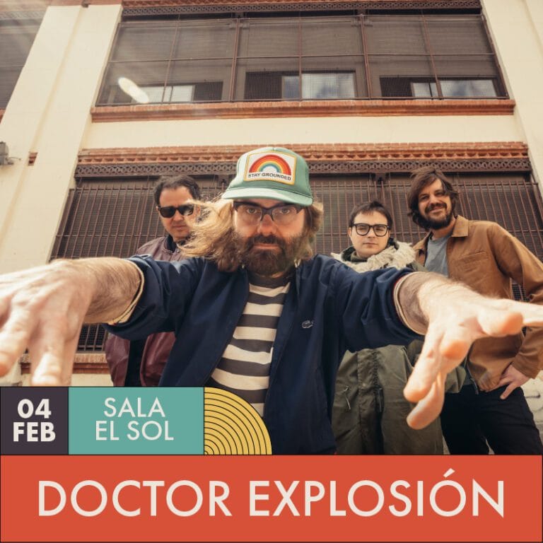 Concierto Dr. Explosion en Sala El Sol – Inverfest 2023 768x768