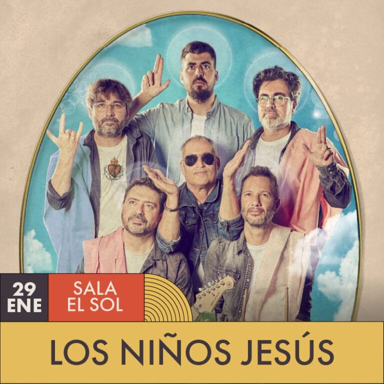Concierto Los Ninos Jesus en Sala El Sol – Inverfest 2023 768x768