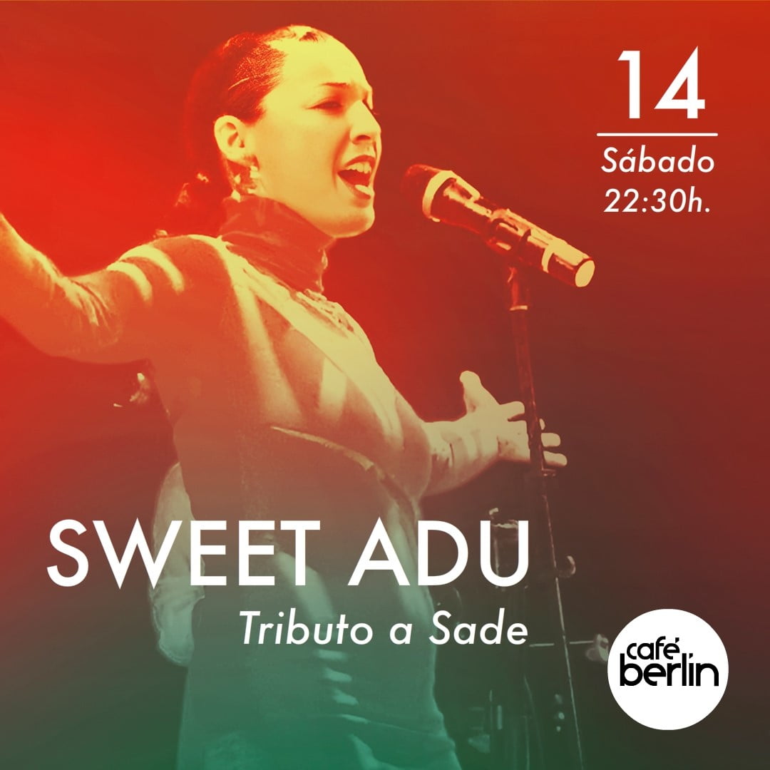 Concierto Sweet Adú - Tributo a Sade en Café Berlín Madrid